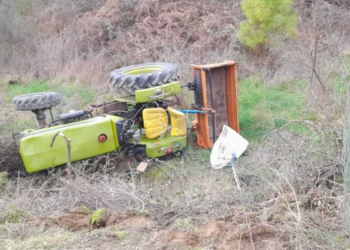Portugal: Trator agrícola tomba em Mirandela e mata idoso de 84 anos