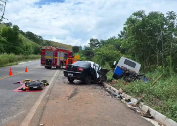 Avó e neto morrem em batida com caminhão na BR116 próximo a Jampruca