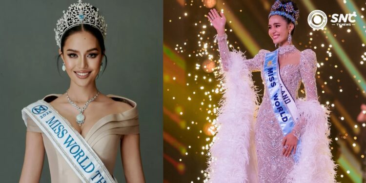 Estudante tailandesa de 23 anos vence Miss Mundo 2025