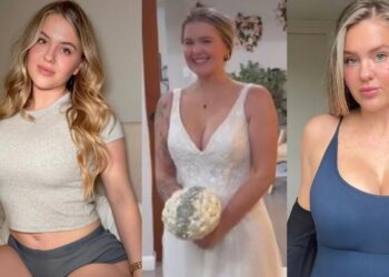 Mulher grava vídeo fazendo orgia com 20 homens na noite do seu casamento