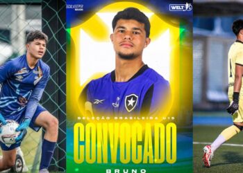 Bruninho Samudio é convocado para a Seleção Brasileira Sub-15