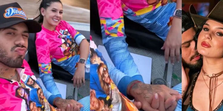 Ana Castela e Zé Felipe assumem namoro e celebram felicidade