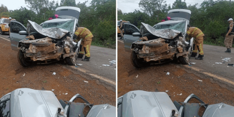 Mulher grávida morre em acidente na MG‑181