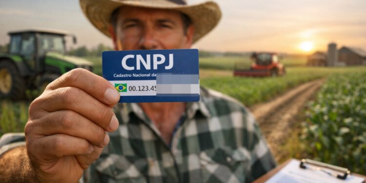CNPJ passa a ser obrigatório para todos os produtores rurais em 2026