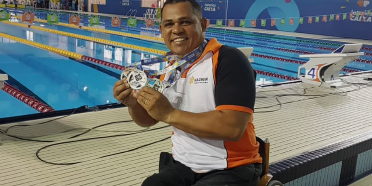 Ex-nadador paralímpico Adriano Lima morre aos 52 anos em Natal