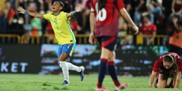 Seleção feminina vence Costa Rica e estreia 2026 com goleada fora de casa