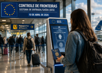 Europa ativa sistema digital de fronteiras nos aeroportos: EES entra em operação total em 10 de abril