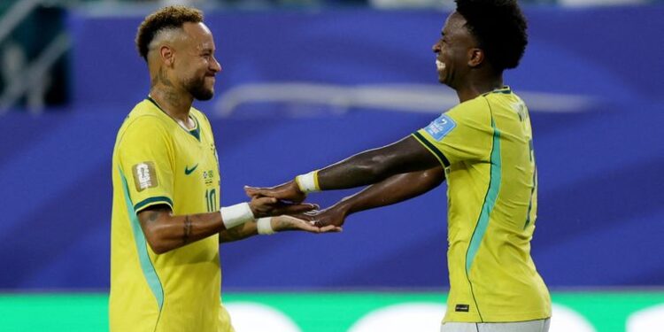 Vini Jr. brilha e Brasil se classifica em 1º com 3×0 sobre a Escócia