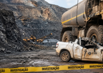 Ministério do Trabalho vai investigar morte de técnico esmagado por caminhão em mina da CSN em MG