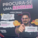 Homem estampa foto na traseira de ônibus em BH na tentativa de arrumar namorada