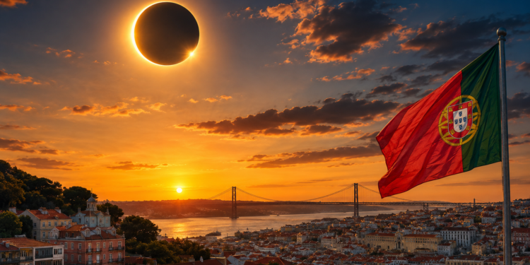 Eclipse solar acontece hoje em Portugal e transforma o céu em espetáculo raro